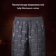thumbnail image 3 of Minnieouse Pantalones de calentamiento térmico de invierno frío para hombre, pantalones holgados cálidos de poliéster grueso, ropa deportiva Prendas para la parte inferior del cuerpo 4XL, 3 of 6