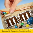 thumbnail image 6 of M&M's Almond Milk Chocolate Candy, Sharing Size  - 9.3 oz Bag, 6 of 13
