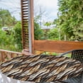 thumbnail image 2 of Ambesonne Earthy Fitted Round Tablecloth, Weathered Look Tree Print, 36"- 40" Diameter, Brown Beige and Grey, 2 of 5