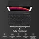 thumbnail image 3 of Funda con teclado MMK para iPad 10.2 9.ª, 8.ª generación, con teclado, 3 of 7