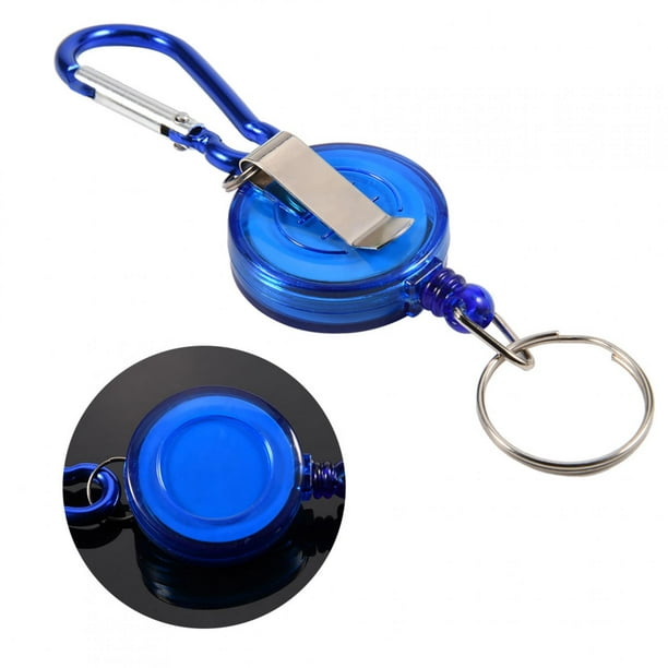 Peahefy Reel Key Chain, Ring Reel Holder 3Pcs Retractable Fishing Reel For  Fly Fishing Tool For Fishing Accessories 