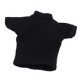 thumbnail image 1 of Figura de acción de hombre a escala 1:12, ropa de tela, moda, coleccionable, uso diario, informal, miniatura Negro, 1 of 8