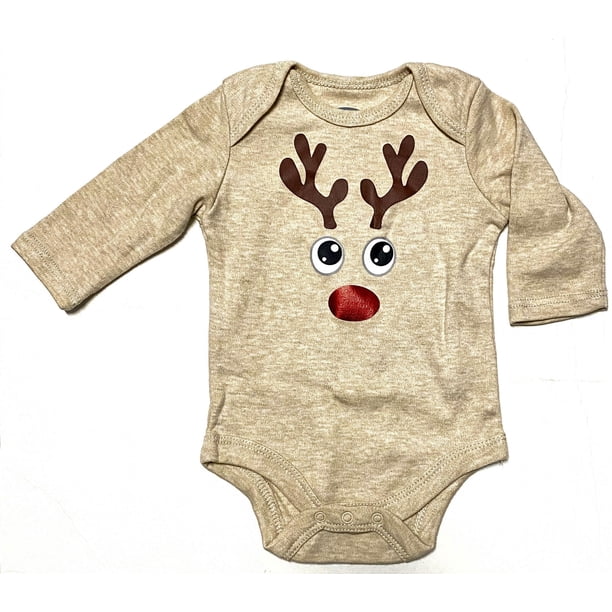 reindeer onesie red