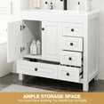 thumbnail image 3 of GAZHOME Bathroom Vanity with Sink , Modern Thickened Bathroom Storage Cabinet, 36 inch, 3 of 7