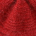 thumbnail image 4 of Winter Newsboy Cap Women's Solid Color Knitted Wool Hat with Thick Velvet And Warm Ear Protection Hat, 4 of 5