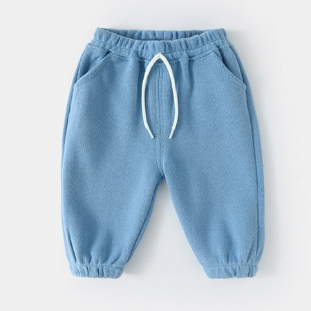 

Hunpta Toddler Children Kids Infant Baby Boys Girls Solid Pants Trousers Outfits Clothes