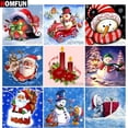 thumbnail image 2 of HOMFUN-Pintura de diamantes redondos/cuadrados 5D, regalo de tarjeta de Navidad, bordado 3D, punto de cruz, decoración del hogar, A14456, 2 of 4