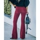 thumbnail image 5 of Pantalones De Mujer, Color Puro, Con Cremallera Oculta, Pantalones Ajustados Para Mujer, 2 Bolsillos, Elegantes Para El Invierno ANGGREK  Otros, 5 of 6
