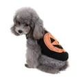thumbnail image 6 of 2Pcs Halloween Dog Shirt ,Spooky Pumpkin Print Pet Vest T-Shirt, Soft Breathable Sleeveless Costume For Small Medium Dogs Cats Puppy Party Outfit, 6 of 7
