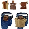thumbnail image 5 of Mushroom Bag Foraging Bag Waterproof Waxed Canvas Foraging Bag, Belt Pouch, for Mushroom, Camping, Hunting, Beach-Combing,Hiking Fanny Pack, 5 of 7