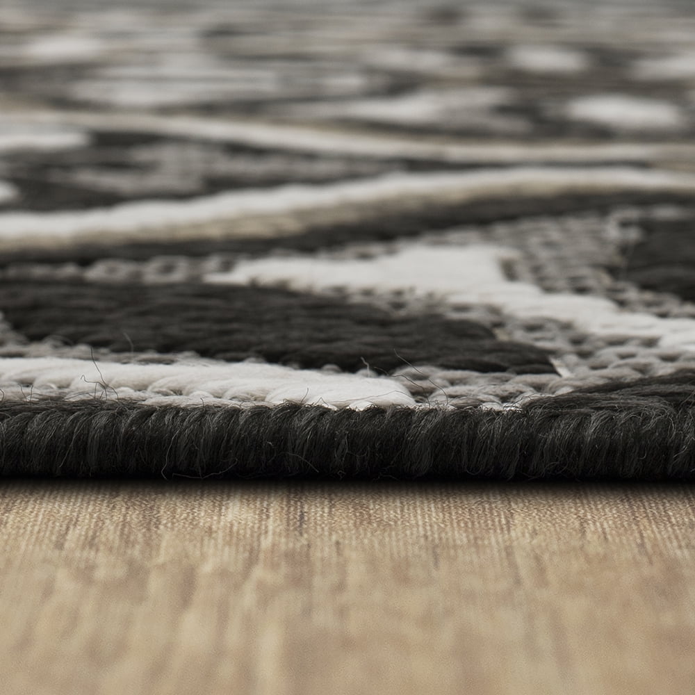 Mohawk Home Positano Outdoor Area Rug, Dark Grey, 10' x 13'