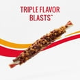 Good 'n' Fun Triple Flavor Blasts Rawhide Chews for All Dogs, Made with Beef Hide, Pork Hide