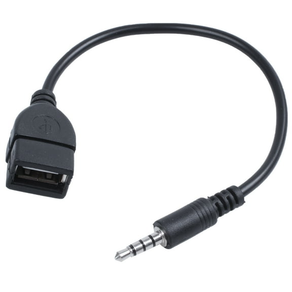 1 x 3.5 mm plug USB cable-black