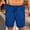 Mesh-Blue, variant on Dvprdro Men's Summer Casual Athletic Shorts Solid Color Drying Beach Running Basketball Workout Shorts with Pockets Brown M