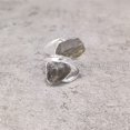 thumbnail image 4 of Natural Labradorite Ring, Rough Labra Gemstone Ring, Birthstone, Double Stone, 925 Sterling Silver, Womens Ring, Christmas, Thanksgiving, Handmade, Statement Jewelry, Rough Gemstone Jewelry, 4 of 6