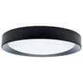 thumbnail image 3 of Nuvo Lighting Selene 17 Inch LED Flush Mount CCT Selectable Black Finish, 3 of 5
