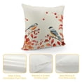 thumbnail image 4 of Chilfamy Bird Branches Berries Pillow Covers for Couch Sofa Indoor Outdoor Square Soft and Durable 1PC 24x24in, 4 of 5