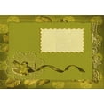 thumbnail image 1 of Ahgly Company Indoor Rectangle Patterned Dark Yellow Green Area Rugs, 7' x 10', 1 of 1