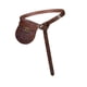 thumbnail image 5 of Juego de 2 cinturones vintage medievales con bolsa para mascarada para niños. marrón, 5 of 8