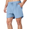 thumbnail image 3 of Mens Shorts - Workout Shorts Men Casual Running Casual Work Hiking Shorts Men's Athletic Shorts with Pockets for Running Casual Activewear, 3 of 7