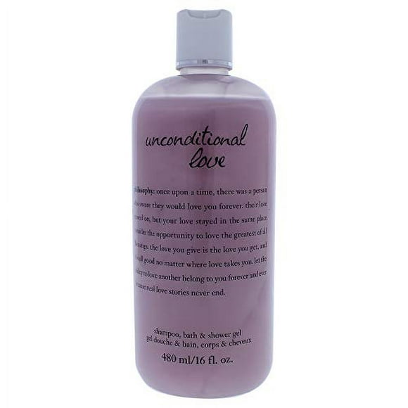 philosophy Unconditional Love Shampoo Bath and Shower gel, 16 Fl Oz