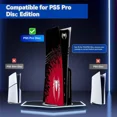 thumbnail image 2 of Skin for PS5 Pro Disc Edition, PS5 Pro Disc Controllers Console Accessories Covers, Vinyl Skin Stickers for Playstation 5 Pro Disc Edition, 2 of 6
