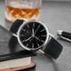 thumbnail image 1 of Reloj de cuarzo para hombre, relojes para hombre, reloj analógico de cuarzo deportivo con correa de cuero a la moda para hombre y mujer, reloj general, 1 of 2