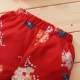 thumbnail image 3 of Vedolay Shorts Sets Girls 2 Piece Girl's 2Pc Sets Ruffle Tank and Drawstring Shorts Set,Red 2-3 Years, 3 of 4