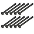 thumbnail image 4 of HERFIER 50pcs Computer Screw Cooling Fan Mount Screw Metal Screw Computer Supply 1.38x0.28x0.28in, 4 of 8