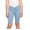 Light Blue, variant on Khunlpohl Girl's Leggings Shorts Elastic Waisted Solid Color Sports Short Pants Casual Running Swimming Trousers