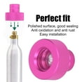 thumbnail image 3 of CO2 Cylinder Adapter, TR21 4 Thread Quick Connect Rust Proof Aluminum Alloy Soda Water CO2 Adapter  for Maintenance, 3 of 7