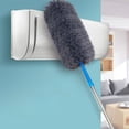 thumbnail image 4 of Ceiling Fan Duster with 68 Inch Telescopic Extension Rod, Washable Microfiber Electrostatic Cleaning Brush, Bendable Head High Reach Duster Kit for Home Corner Wall Ceiling, 4 of 9