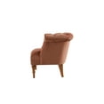 thumbnail image 5 of Katherine Tufted Accent Chair Orange, 5 of 11