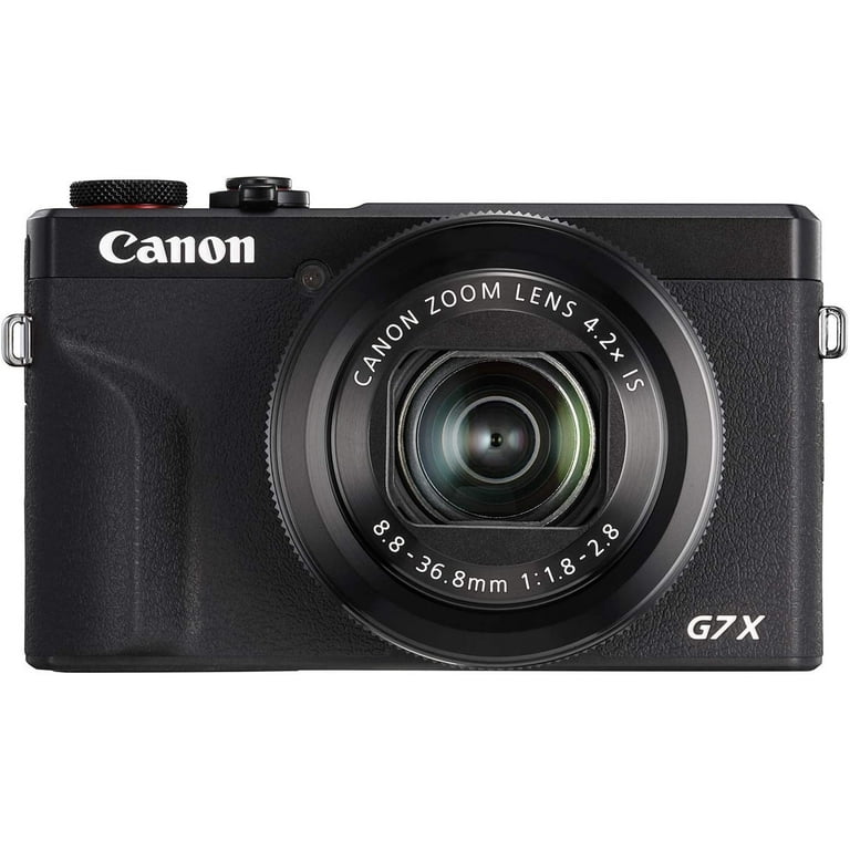 Canon PowerShot G7 X Mark III Digital Camera Black - Walmart.com