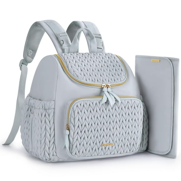 Bolsa de pañales mommore, pequeña, con cambiador