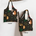 thumbnail image 3 of XMXT Canvas Tote Bag for Women, Cartoon Animals Elk Fox Large Reusable Shopping Bags, Multicolor, 3 of 7