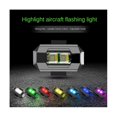 thumbnail image 4 of 4 Pcs 7 Colors Drone Strobe Light USB LED Anti-Collision Bike Tail Drone Night Fly Mini Signal Flas, 4 of 4