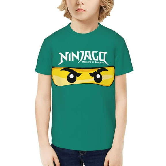 Ninjago Kids T-Shirt 3d Printed Graphic T-Shirts Boys And Girls Short Sleeve Shirts For Youth Kids X-Small