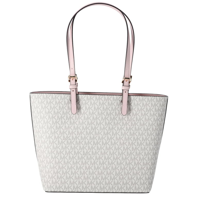 Michael Kors Jet Set Medium Tote, Powder Blush, Double Pocket