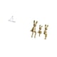 thumbnail image 5 of Figura de escritorio Escultura abstracta Estatua sentada Adorno decorativo Adorno en miniatura Material ligero Adecuado para decoración del h, 5 of 8
