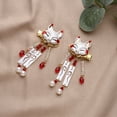 thumbnail image 2 of 1 par chino cuelga tassel horquilla metal animal clip de pelo panote decoración del cabello, 2 of 7