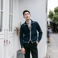 thumbnail image 4 of Abrigos Suéter casual holgado para hombre Ropa popular coreana Otoño e invierno Cárdigan de punto Moda para hombre Jerseys originales Top, 4 of 4