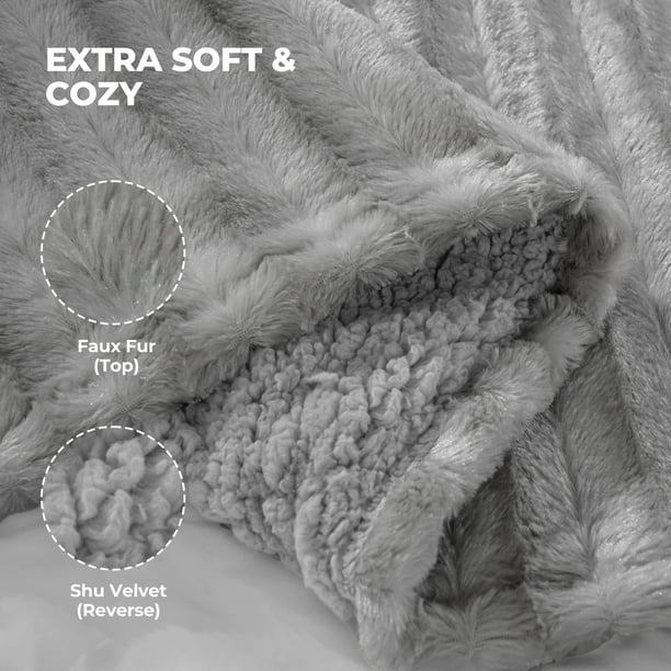 MARNUR Electric Throw Blanket Extra Large Size, 60