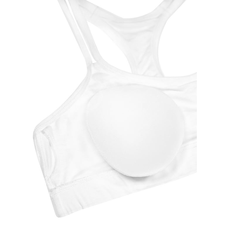 Fruit Of The Loom Sports Bra Womens 38 White Pull Over 