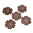 thumbnail image 4 of 5 piezas de s de costura con apliques de flores bordadas para manualidades DIY Jeans marrón Hugo Remiendo de la flor bordada, 4 of 7