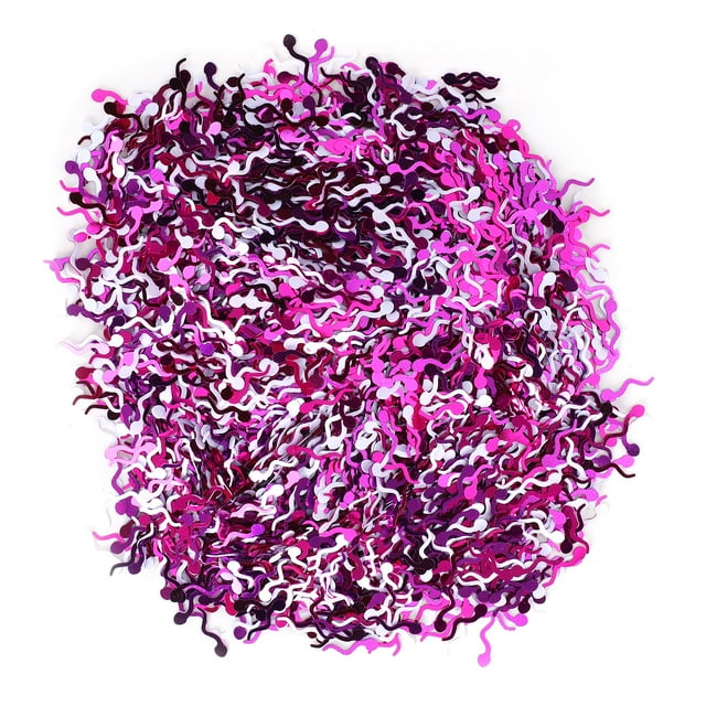 Confeti para fiestas de baño, confeti con forma de renacuajo, suministros para fiestas de baño, lentejuelas navideñas, elaborado con cuidado