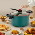 thumbnail image 3 of Micro Pressure Cooker, Non-Stick Pot, Stainless Steel Pressure Cooker Non-slip for Home, Restaurants, 3 of 22