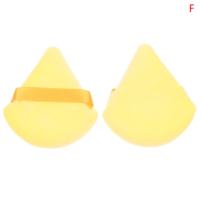 Herramienta de maquillaje de cara de esponja de polvo, esponja de terciopelo para uso en seco, esponja de maquillaje triangular, suave, suave, belleza Facial, nueva lavable Gao Jinjia LED