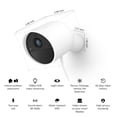 thumbnail image 2 of Cámara de seguridad Philips Hue Secure Wired 1080P HD, paquete de 2, 2 of 9