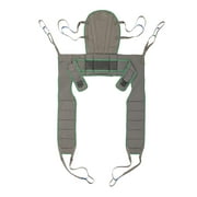 Invacare Premier Dress Toileting High Sling for Patient Lifts, Polyester Fabric, Large, 2478446